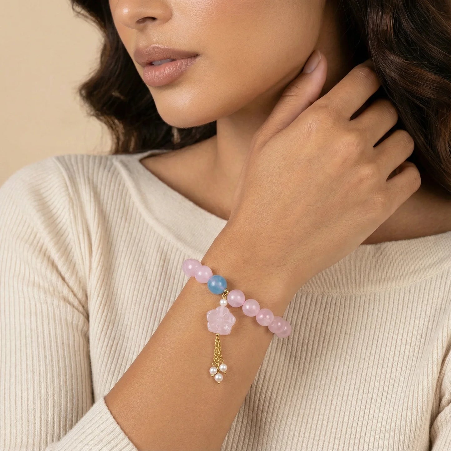 Rose Quartz Dream Bracelet