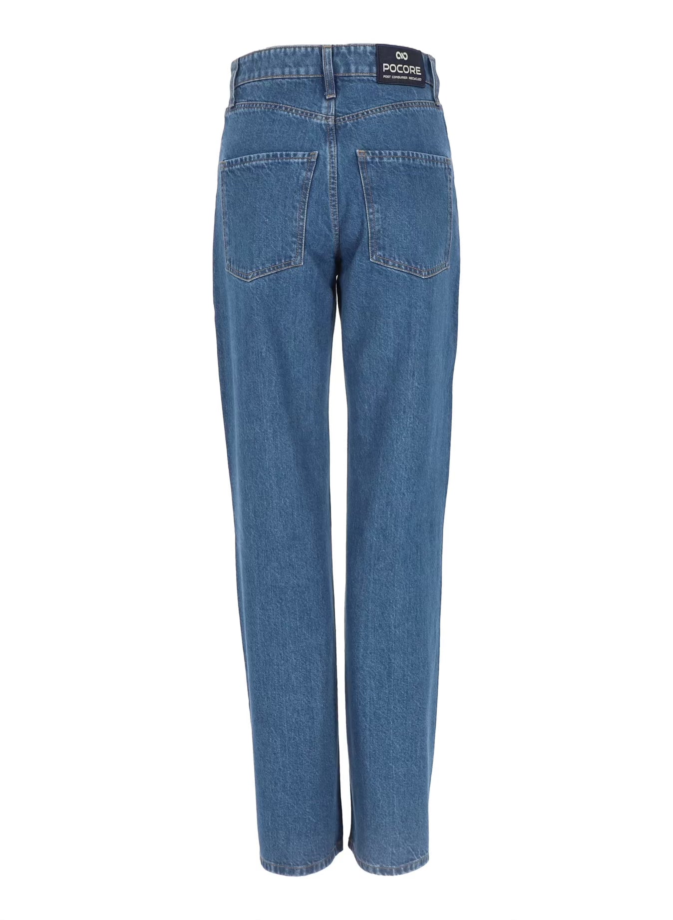 Damen Jeans Baggy, stone washed, recycelt, nachhaltig, high waist