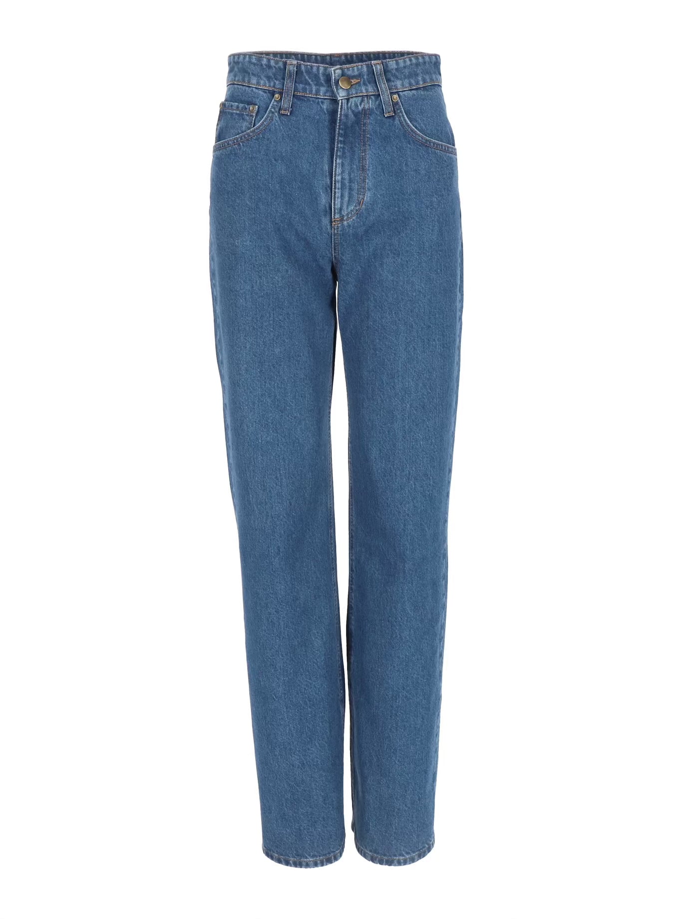 Damen Jeans Baggy, stone washed, recycelt, nachhaltig, high waist