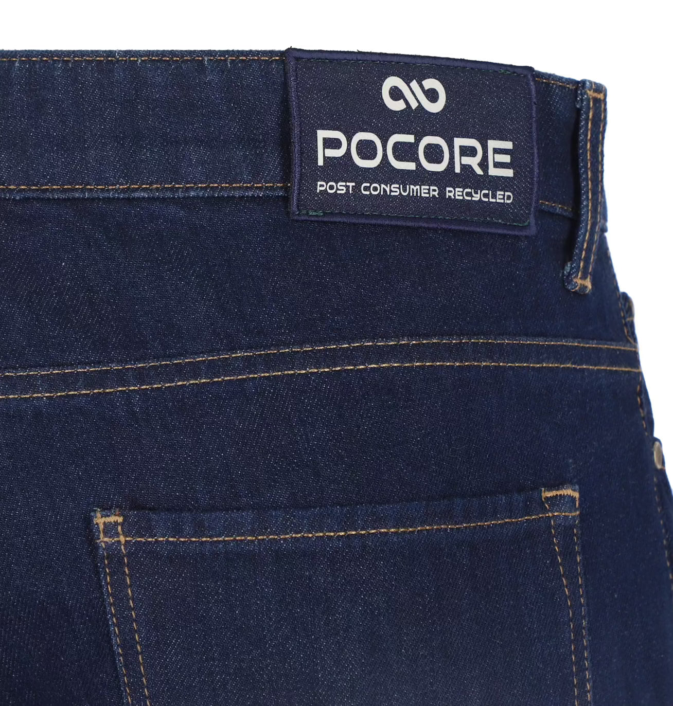 Nachhaltige premium jeans mit recycling von POCORE